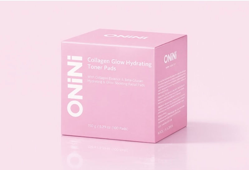 Collagen Glow Hydrating Toner Pads (100 Count)