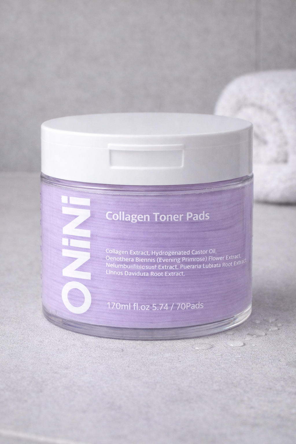 Eggplant Soothing Toner Pads (100 Count)